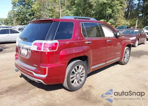 2017 GMC Terrain Denali from USA, damaged, VIN 2GKFLVE31H6246600